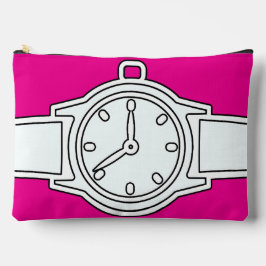 Bolsito Accesorio Grande Pink caliente de reloj de pulsera