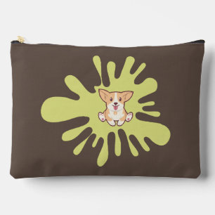 Bolsito Accesorio Grande pintura de salpicadura de perro