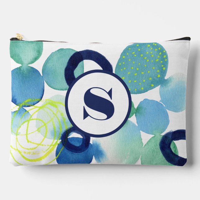 Bolsito Accesorio Grande Pintura personalizada de medios mixtos (Anverso)