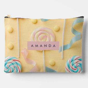 Bolsito Accesorio Grande Piruleta de Caramelo Personalizada con Remolino de