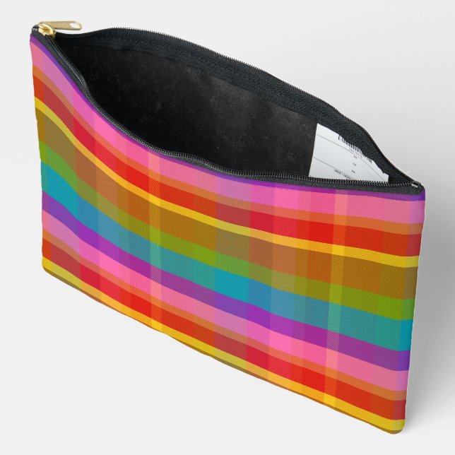 Bolsito Accesorio Grande Plaid Ploomfs DGRWP (Abierto)