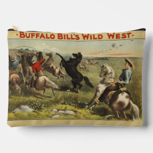 Bolsito Accesorio Grande Póster de vaquero del oeste salvaje de Buffalo Bil