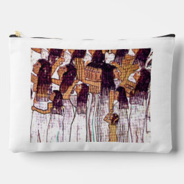 Bolsito Accesorio Grande Print Cut Sew Bag with Egyptian Women