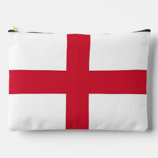 Bolsito Accesorio Grande Print Cut Sew Bag with flag of England