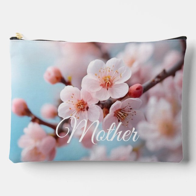 Bolsito Accesorio Grande PrintPink Blossom Magic  Cut Sew Bag (Anverso)