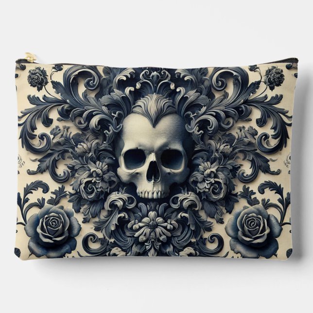 Bolsito Accesorio Grande Punk barroco - Retrato gótico victoriano (Anverso)
