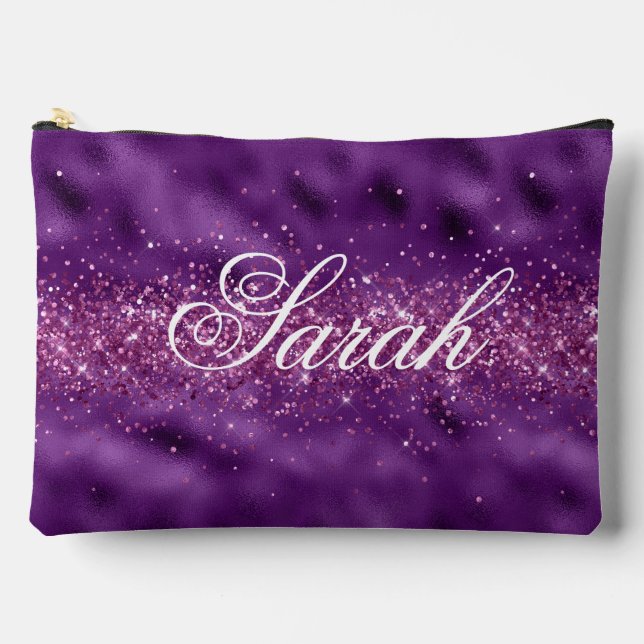Bolsito Accesorio Grande Purple Personalizado (Anverso)