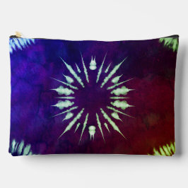 Bolsito Accesorio Grande Purple Tie Dye Large