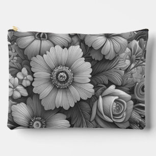 Bolsito Accesorio Grande Ramo monocromo de flores