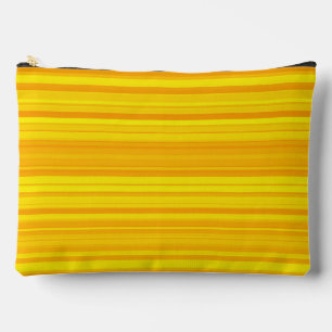 Bolsito Accesorio Grande Rayas Amarillas Naranjas Grandes