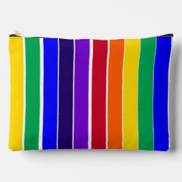 Bolsito Accesorio Grande Rayas arcoiris
