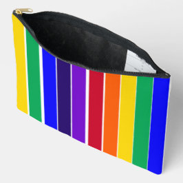 Bolsito Accesorio Grande Rayas arcoiris