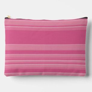 Bolsito Accesorio Grande Rayas complejas en rosa