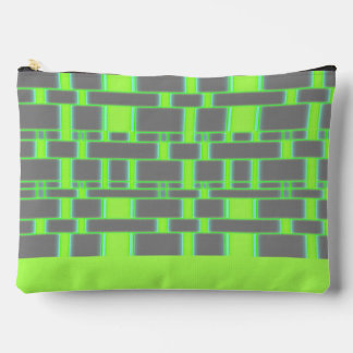 Bolsito Accesorio Grande Rectángulo patrón gris 15