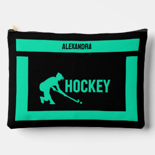 Bolsito Accesorio Grande Regalo de cumpleaños de hockey, Chica de jugador d
