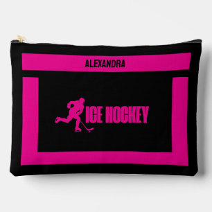 Bolsito Accesorio Grande Regalo de cumpleaños de hockey sobre hielo, Chica