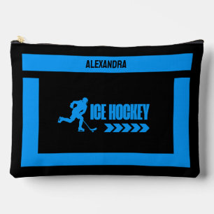 Bolsito Accesorio Grande Regalo de cumpleaños de hockey sobre hielo, Chica