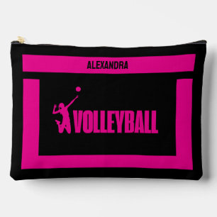 Bolsito Accesorio Grande Regalo de cumpleaños de voleibol, Chica de voleibo