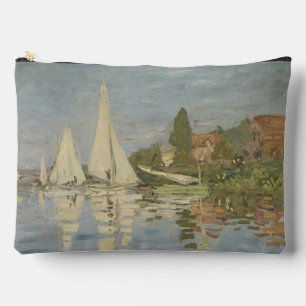 Bolsito Accesorio Grande Regatas en Argenteuil, pintura al óleo, Claude Mon