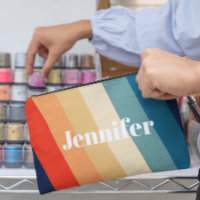 Retro 70s Tiras Nombre personalizado