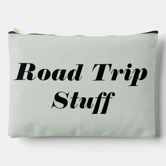 Bolsito Accesorio Grande Road Trip Stuff Pouch (Anverso)