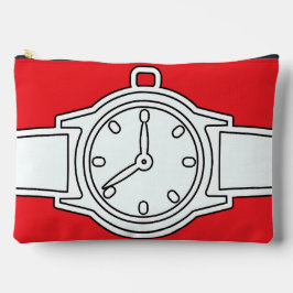 Bolsito Accesorio Grande Rojo reloj de pulsera