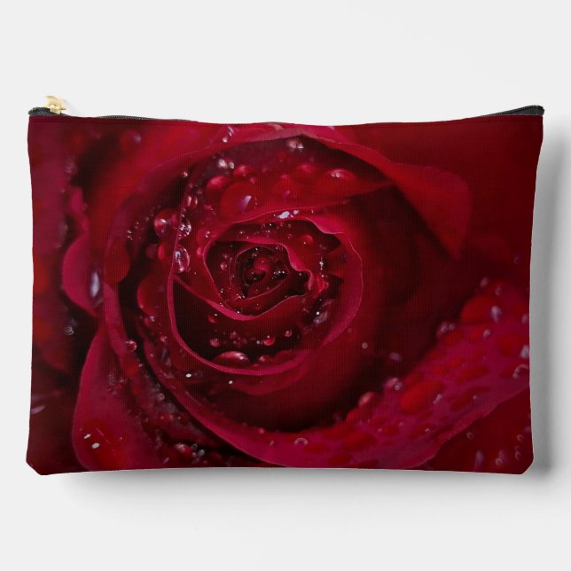 Bolsito Accesorio Grande Rosa roja (Anverso)