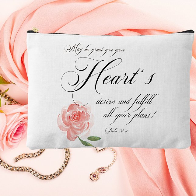 Bolsito Accesorio Grande Rosa rosa deseo del corazón  (Subido por el creador)