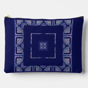 Bolsito Accesorio Grande Rosario azul