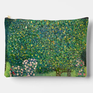 Bolsito Accesorio Grande Rosas Bajo los Árboles Gustav Klimt Impresión de