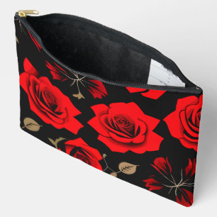 Bolsito Accesorio Grande Rosas rojas