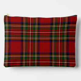 Bolsito Accesorio Grande Royal Stewart Clan Tartan Plaid