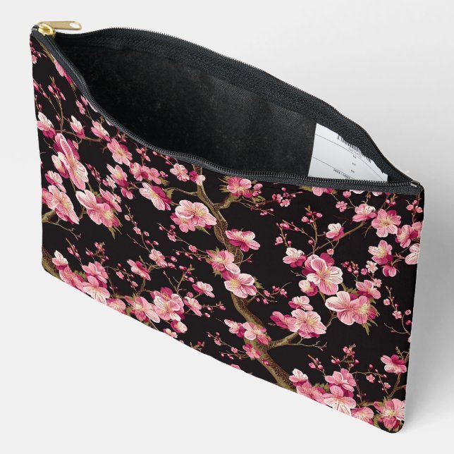 Bolsito Accesorio Grande Sakura Chery Blosom Pattern  (Abierto)
