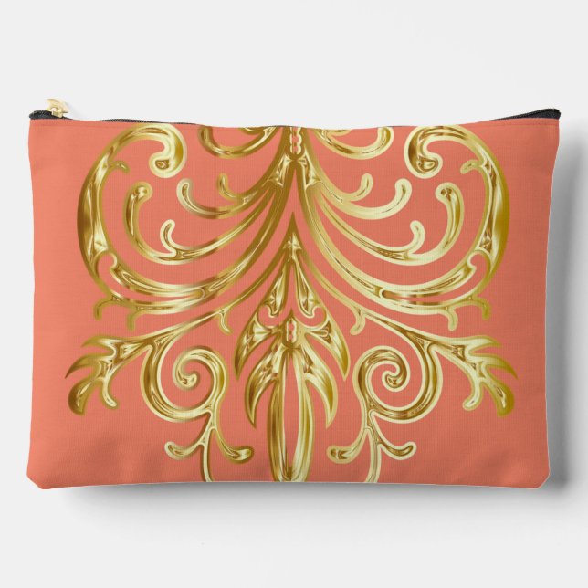 Bolsito Accesorio Grande Salmón, Navidades Regalos Autoridad® Grande (Anverso)