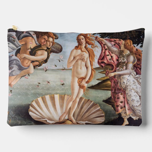 Bolsito Accesorio Grande Sandro Botticelli - Nacimiento de Venus (Anverso)
