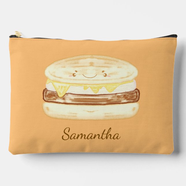 Bolsito Accesorio Grande Sandwich De Salchicha, Huevo Y Queso (Anverso)