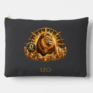 Bolsito Accesorio Grande Signo zodiacal Leo Personalizado