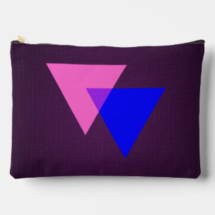 Bolsito Accesorio Grande Símbolo de bisexualidad