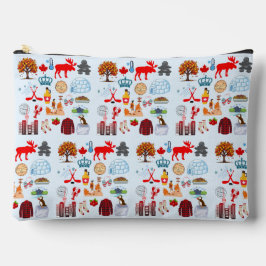 Bolsito Accesorio Grande Símbolos de Canadá