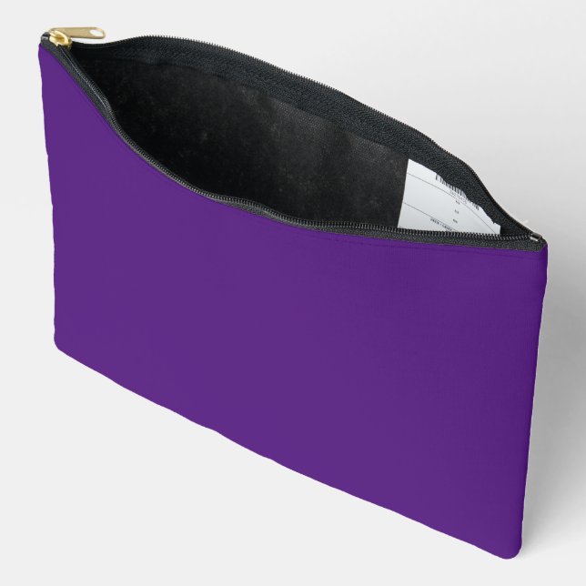 Bolsito Accesorio Grande Simple Royal Purpel Authority®, grande (Abierto)
