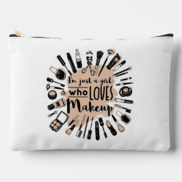 Bolsito Accesorio Grande Solo un chica al que le gusta maquillarse