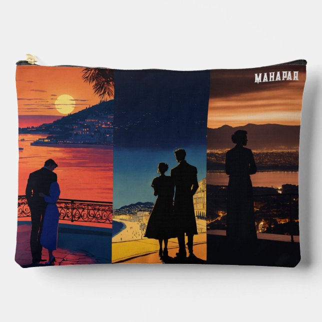 Bolsito Accesorio Grande "Sombras de la cala: estilo y secreto" (Anverso)