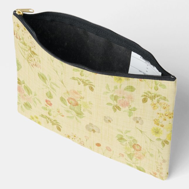 Bolsito Accesorio Grande South of France Print Cosmetic Bag (Abierto)