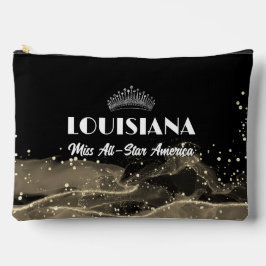 Bolsito Accesorio Grande Sparkling Sand Custom Pageant Accessory Bag