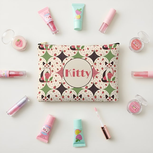 Bolsito Accesorio Grande Strawberry Kitty (Subido por el creador)