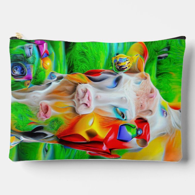 Bolsito Accesorio Grande Surreal Farm Art (Anverso)