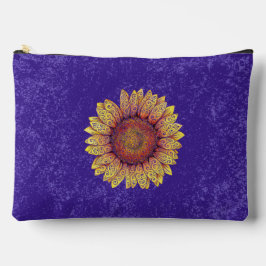 Bolsito Accesorio Grande Swirly Sunflower