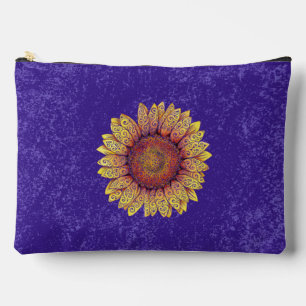 Bolsito Accesorio Grande Swirly Sunflower
