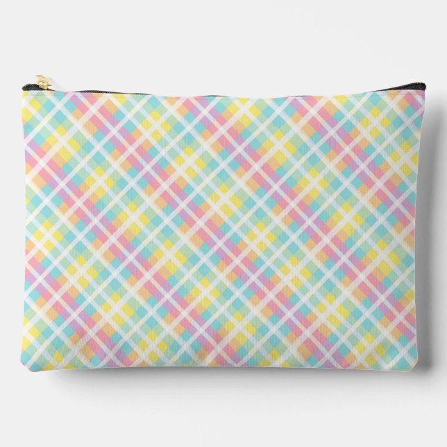 Bolsito Accesorio Grande Tapado de color pastel (Anverso)