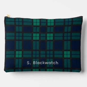 Bolsito Accesorio Grande Tartán personalizado de Tartan Clan Blackwatch